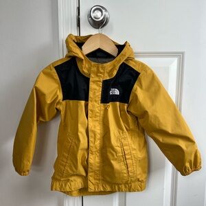 The North Face Toddler Yellow and Black Jacket